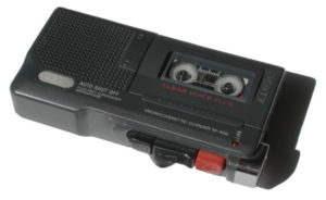 Dictaphone cassette