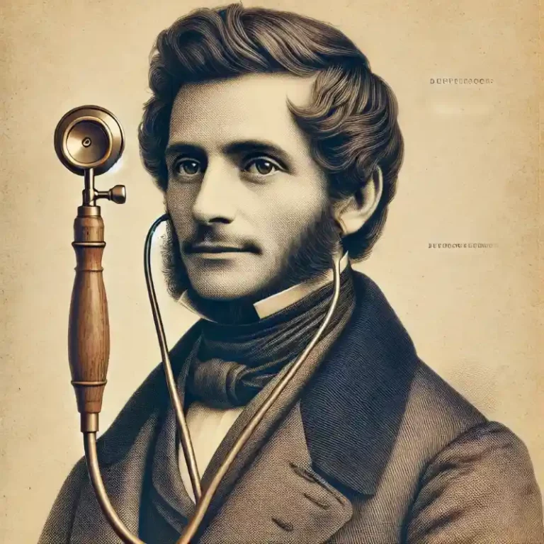 René Laennec inventeur du stéthoscope